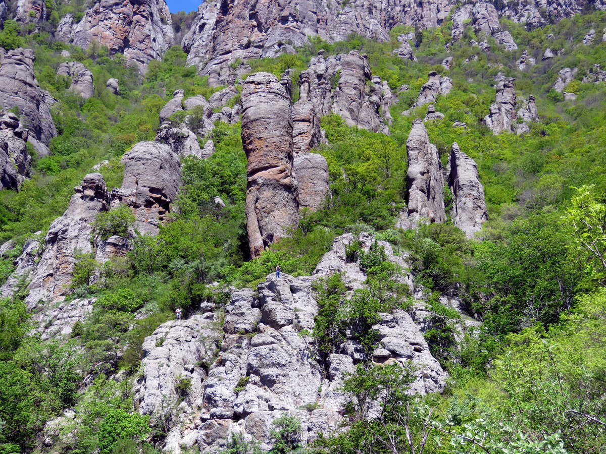 Сквозь Долину приведений. Демерджи. Алушта.