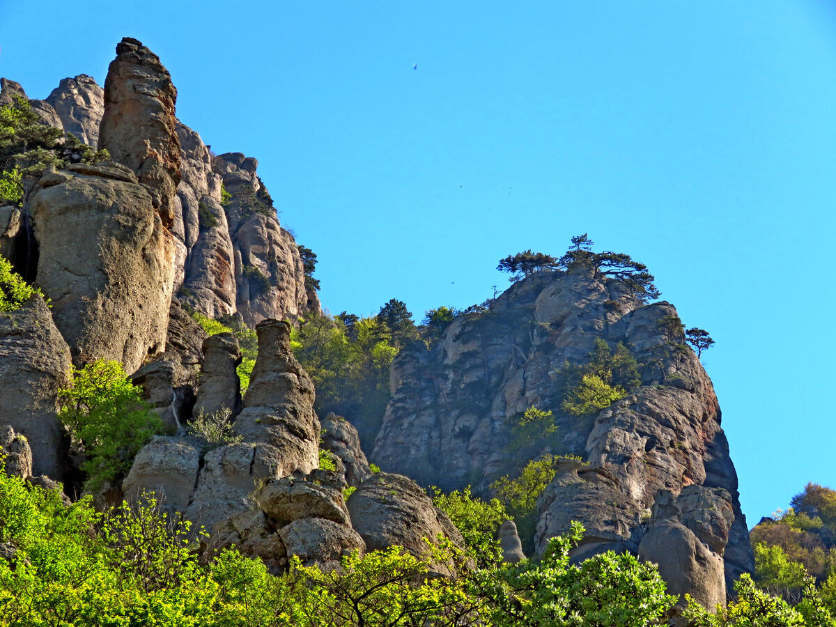 Сквозь Долину приведений. Демерджи. Алушта.