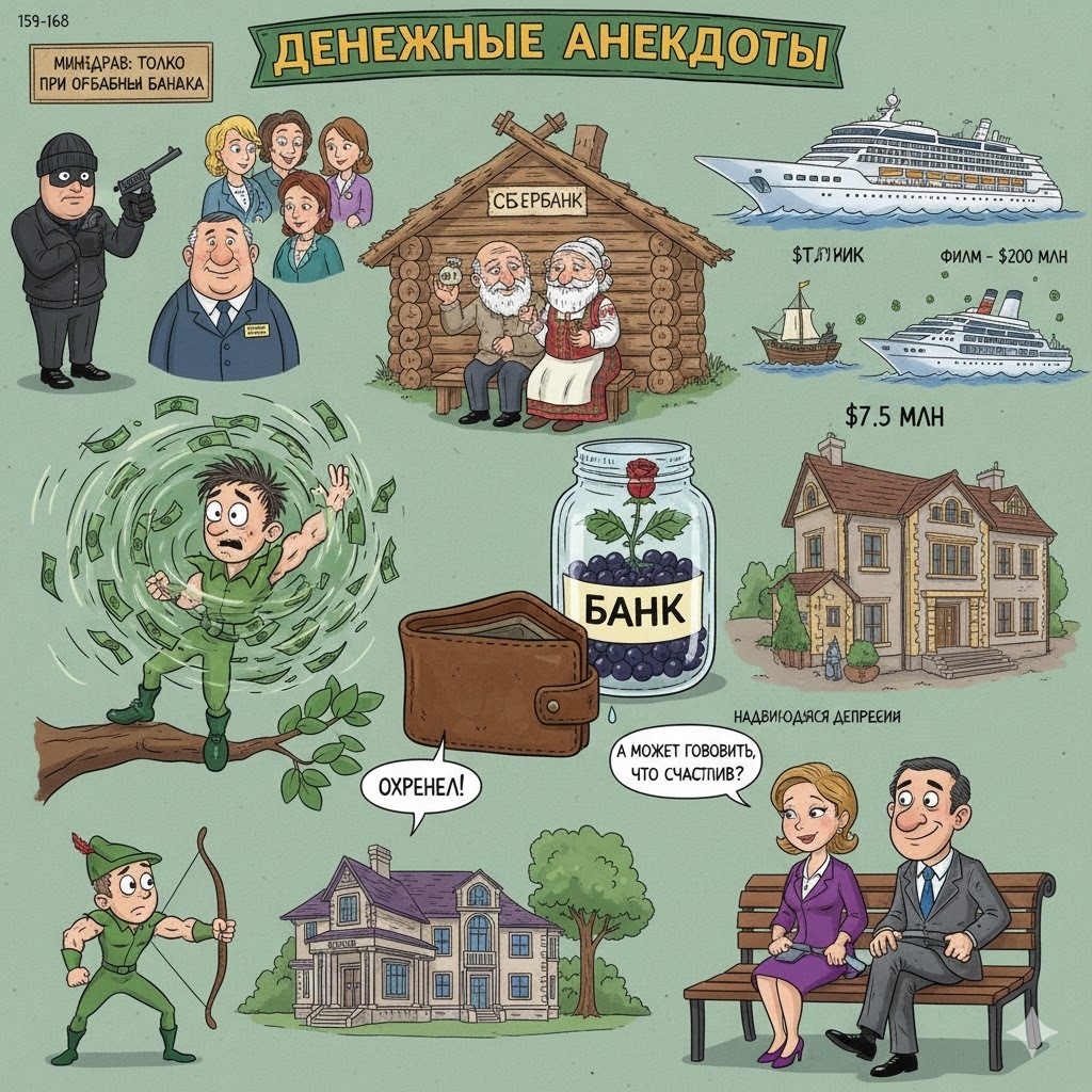 Афоризмы и анекдоты про деньги - 16