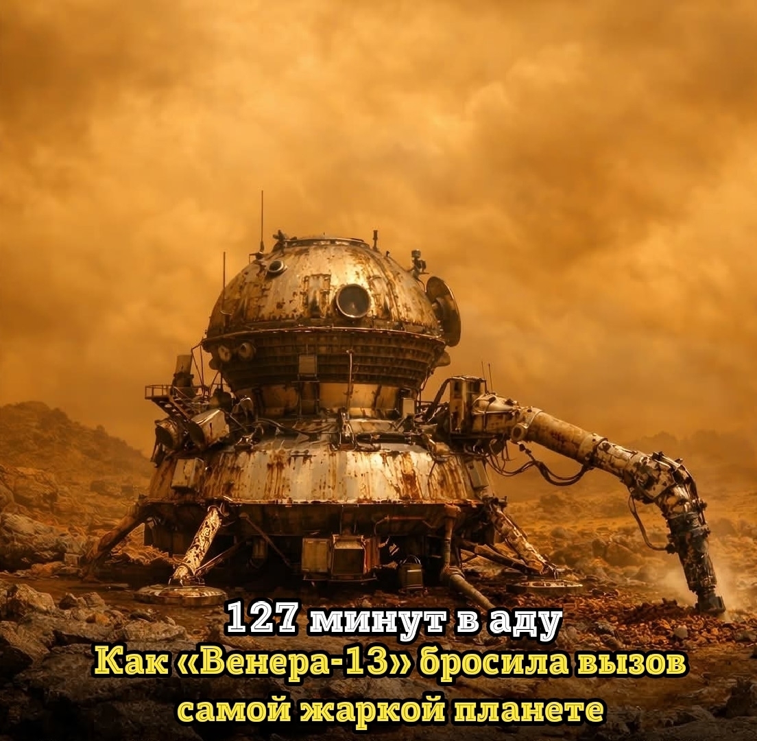 "Венера13" на Венере.