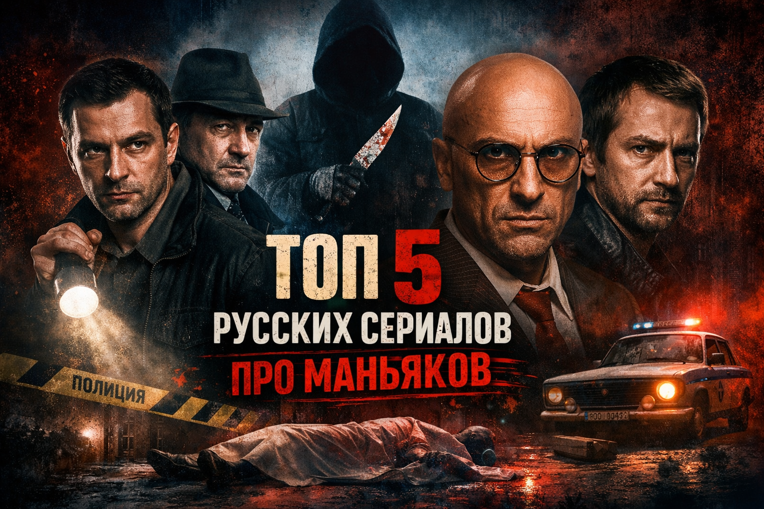 Топ-5 русских сериалов про маньяков: страшно, мрачно и основано на реальных событиях