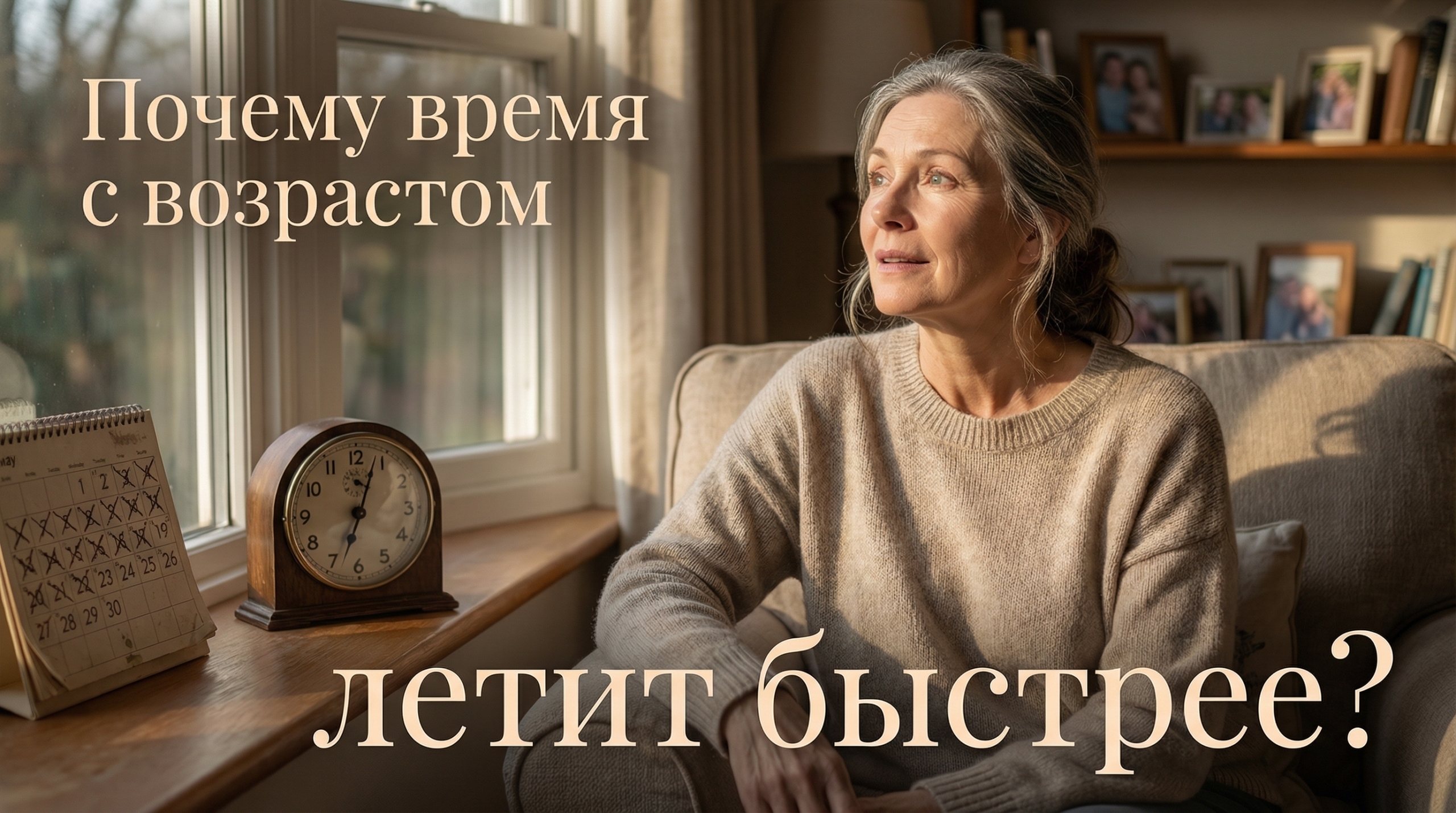 Почему время с возрастом летит быстрее?