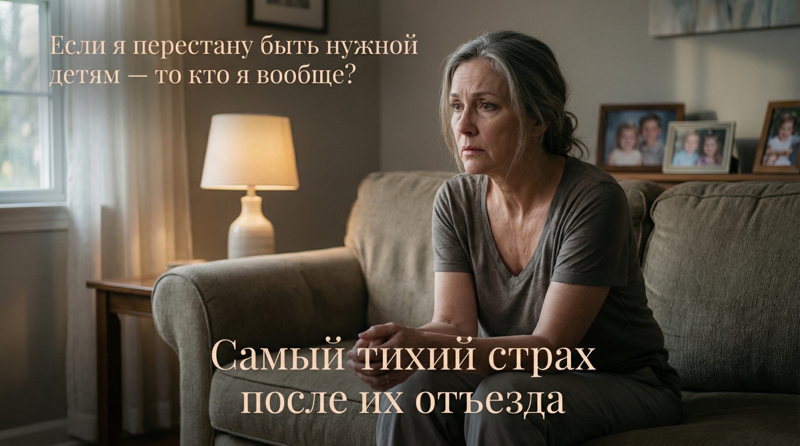 Если я перестану быть нужной детям то кто я вообще?