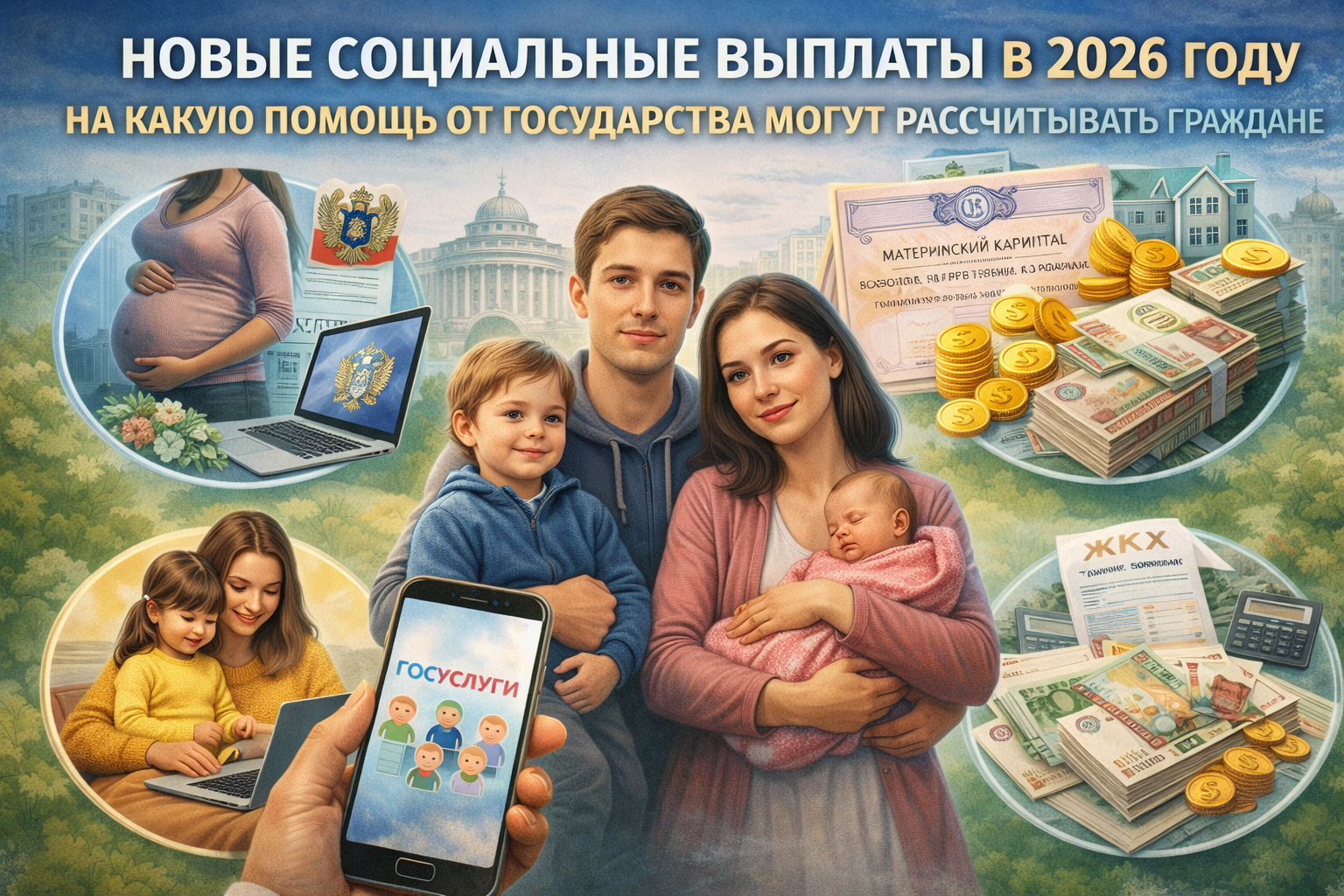 Новые социальные выплаты в 2026 году: на какую помощь от государства могут рассчитывать граждане.